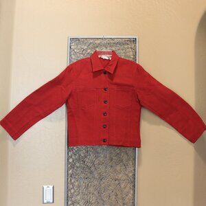 Chico's Button Up Jacket.